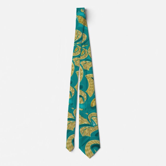 Gravata Octopus Neck Tie - Moderno (Verso)