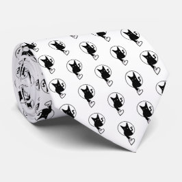 Gravata Ode to Love Cat Tie - Adiela Akoo