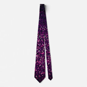 Gravata Oferta de Padrões brilhantes de Abstrato de cor ro