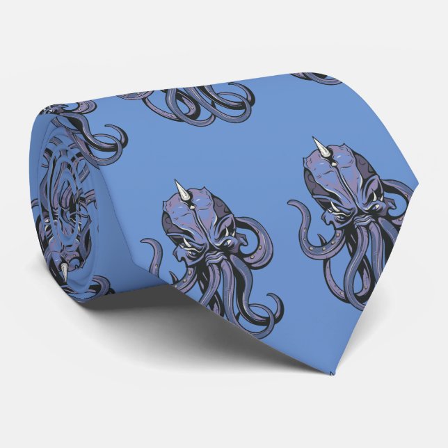 Gravata Oktopus Octopus (Rolled)