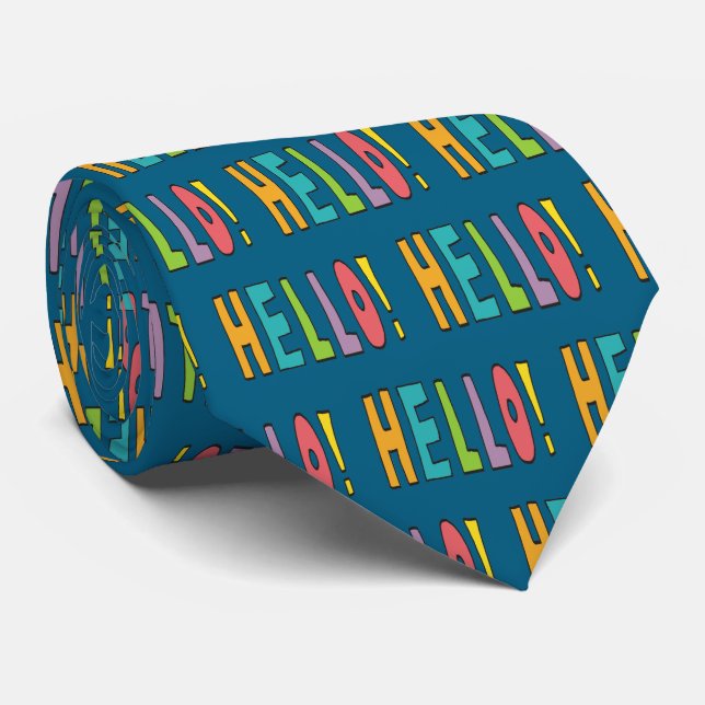 Gravata Olá! (Rolled)