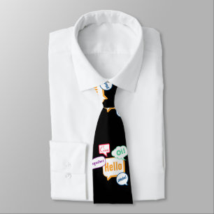 Gravata Olá Línguas