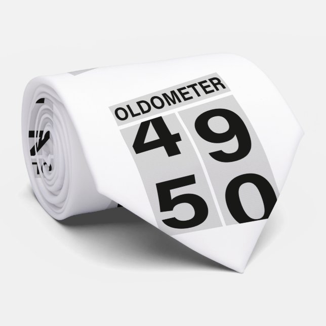 Gravata Oldometer de 50º aniversário (Rolled)