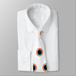 Gravata Olhos legal do Arco-Íris