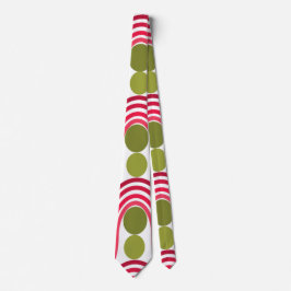 Gravata Ondas e Círculos