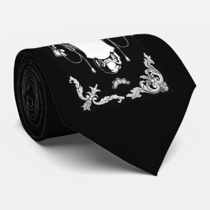 Gravata Oração arquitetônica antiga de monstro gótico