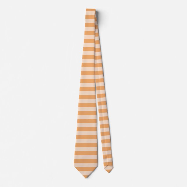 Gravata Orange Stripes (Frente)