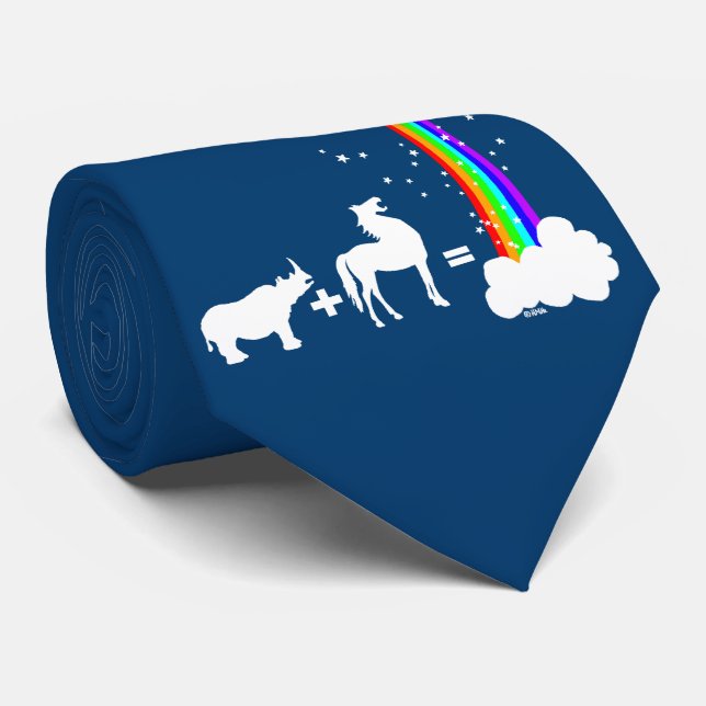 Gravata Origem do unicórnio (Rolled)