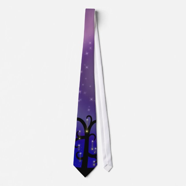 Gravata Orquard Stars Tie (Frente)