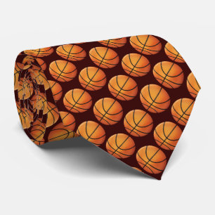 Gravata Os basquetebol modelam o presente dos esportes de