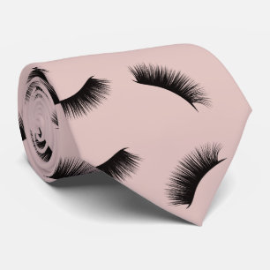 Gravata Os chicotes modelam coram extensões cor-de-rosa d