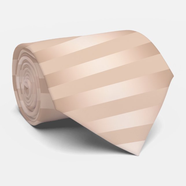 Gravata Ouro cor-de-rosa do cobre moderno elegante do (Rolled)