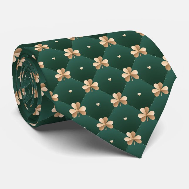 Gravata Ouro Irlandês  (Rolled)
