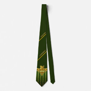 Gravata Ouro Lamaçu