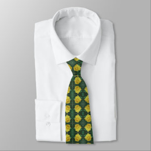 Gravata Ouro Petals Tie