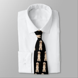 Gravata Ouro Retriever Dog Tie