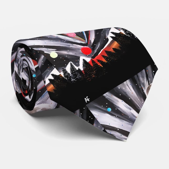 Gravata Outra Pintura Mundial de Alfred Fox (Rolled)