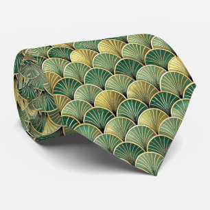 Gravata Padrão Art Deco de azulejos elegantes
