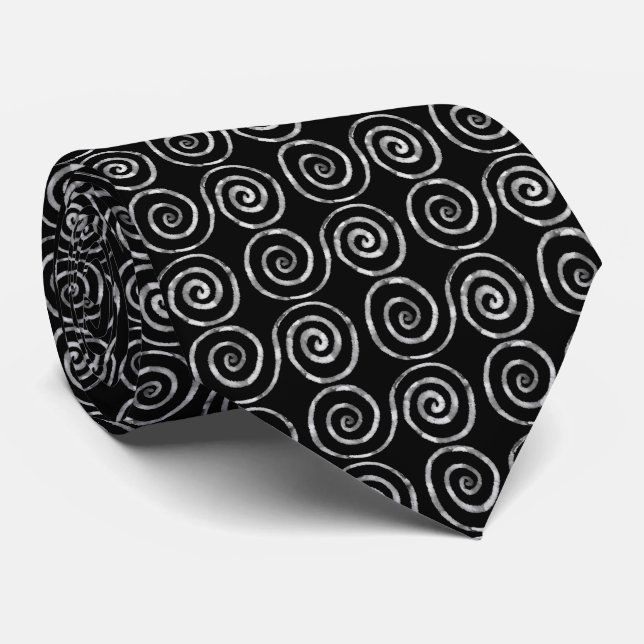 Gravata Padrão Celta de Espiral Dupla (Rolled)