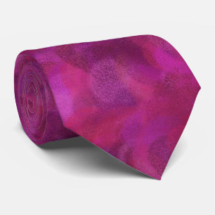 Gravata Padrão contínuo abstrato rosa roxo vermelho