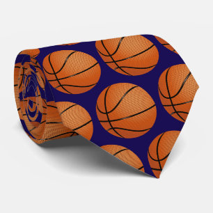 Gravata Padrão das bolas de basquete   Presentes desportiv