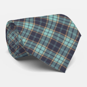 Gravata Padrão de Argyle Russo da Xadrez de Tartan Castan