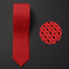 Gravata Padrão de Bandeira da Albânia