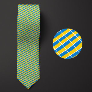 Gravata Padrão de bandeira da Ucrânia