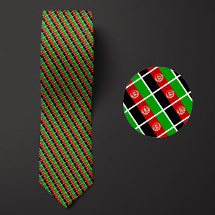 Gravata Padrão de bandeira do Afeganistão