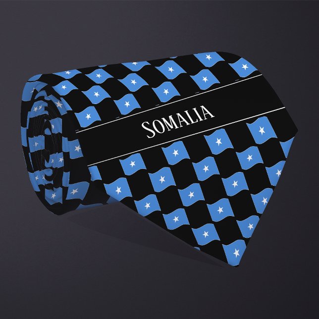 Gravata Padrão de Bandeira Ondulada da Somália  (Criador carregado)