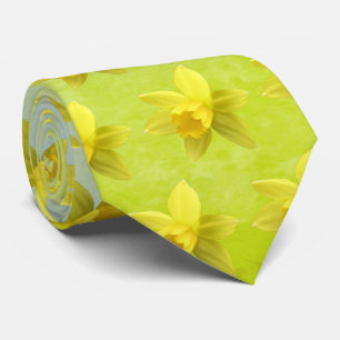 Gravata Padrão de Blooms do Daffodil