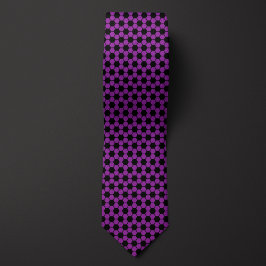 Gravata Padrão de bola de futebol do Futebol roxo