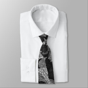 Gravata Padrão de bolinhas colorido