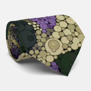 Gravata Padrão de bolinhas colorido