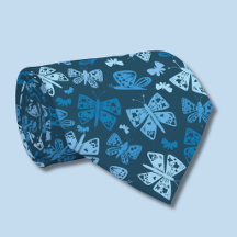 Padrão de borboleta azul