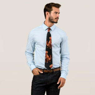 Gravata Padrão de Cachorro do Retriever do Ouro de Artsy C