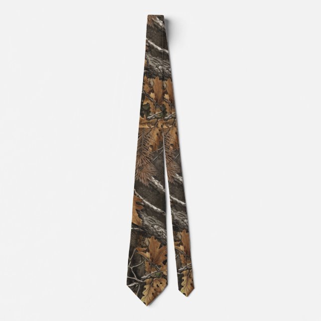Gravata Padrão de Camuflagem de Caça (Frente)