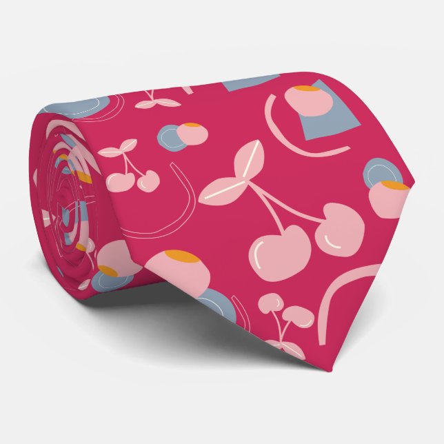 Gravata Padrão de cereja (Rolled)