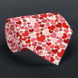 Gravata Padrão De Corações, Corações Vermelhos, Amor<br><div class="desc">Padrão bonito,  divertido e adorável com corações vermelhos. Presente moderno e moderno,  perfeito para o Dia de os namorados.</div>