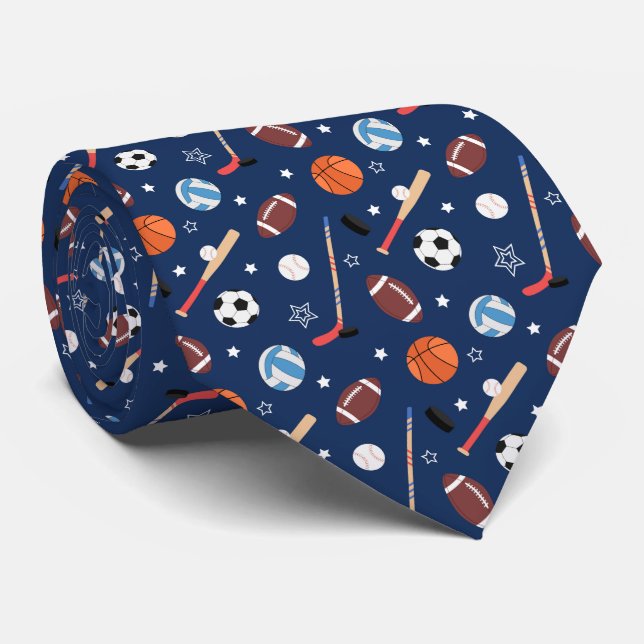 Gravata Padrão de esportes de beisebol  (Rolled)