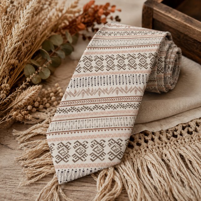 Gravata Padrão de Estilo Boho (Criador carregado)