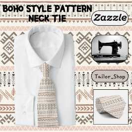 Gravata Padrão de estilo Boho