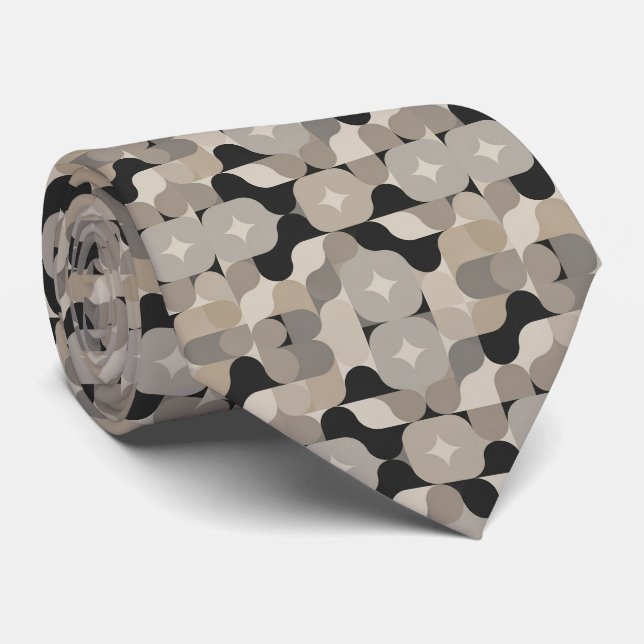 Gravata padrão de estilo moderno em azulejos (Rolled)