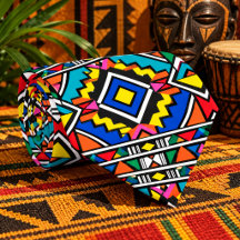 Padrão de Estilo Ndebele Africano