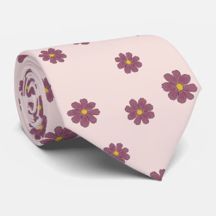 Gravata Padrão de Flor de Corte