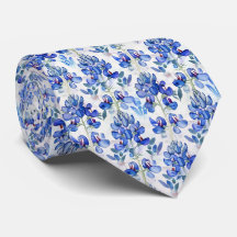 Padrão de Flor Selvagem de Bluebonnet Texas