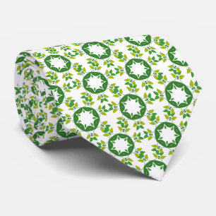 Gravata Padrão De Folha, Padrão De Folhas, Folhas Verdes