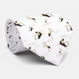 Gravata Padrão de Garotinha de Stork Newborn