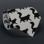 Gravata Padrão de Gatos Pretos Andando | Gatinhos legal<br><div class="desc">Esta legal gravata do pescoço preta faz um presente excelente para pais de gatos! Um presente felino divertido para a cara que veste um empate para negócios, ou para eventos especiais como programas de férias e casamentos. Um Dia de os pais de novidade, presente de aniversário ou de Natal que...</div>