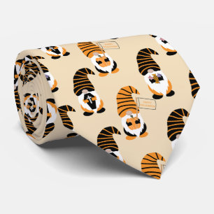 Gravata Padrão De Gnomos, Gnomos Halloween Trick Ou Tratat